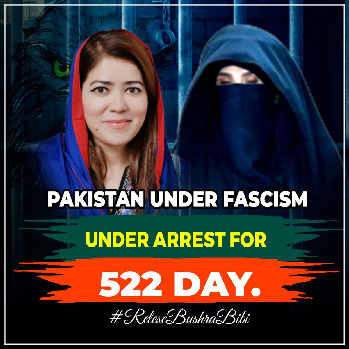NadiakhattakPK's tweet photo. Free Bushra Imran
#bushraimran https://t.co/XmHifM7OLq
