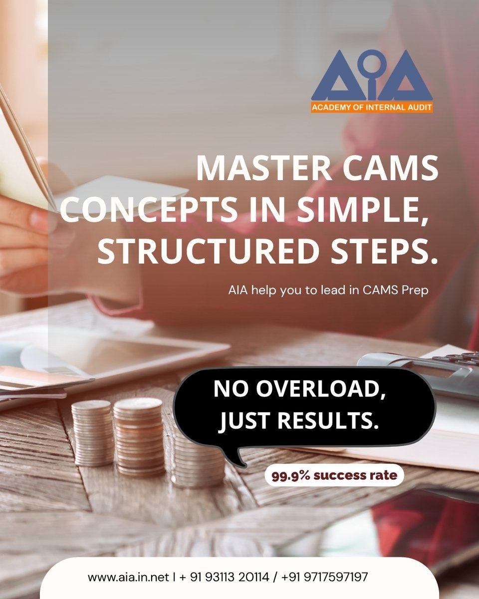 AcademyAudit's tweet photo. Struggling to make sense of complex anti-money laundering concepts?😑
At AIA, we break it down into simple, structured steps so you can prep smart, not hard.
Your CAMS success story starts here. Are you ready to take the leap?
#CAMSCertification #AntiMoneyLaundering #CAMSPrep https://t.co/etnwVMj8Fc