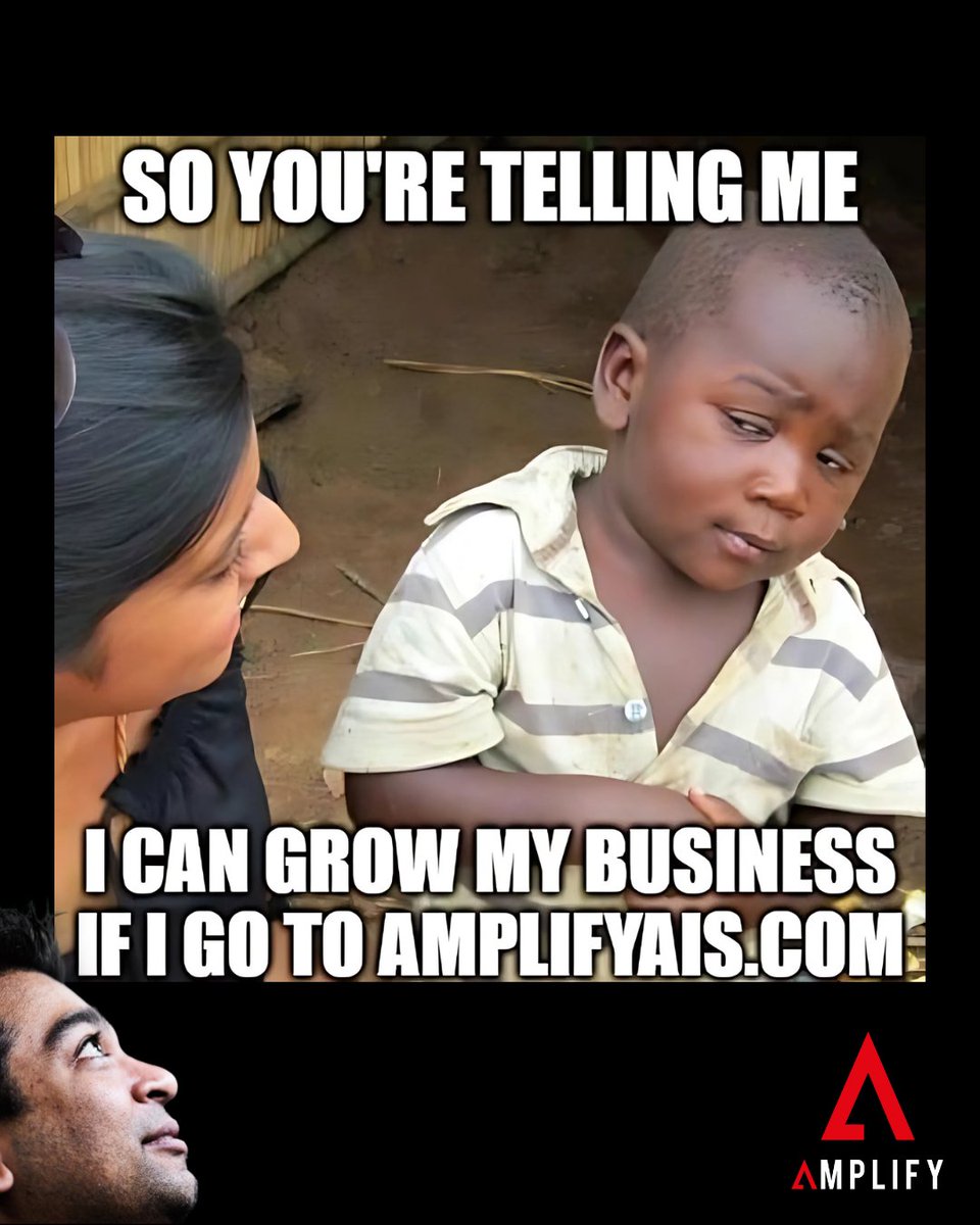 ronsley's tweet image. Most AI tools give you more to manage
Amplify Ai gives you less to worry about
If you're building something real and want AI that actually fits into your workflow
#ai #aiforentrepreneurs #smarttools #businessgrowth #contentclarity