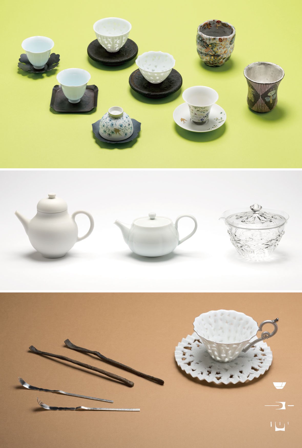 glass atelier えむに　ガラス　急須 glass atelier えむに｜ふたつの技法のマッチングとアートの感性