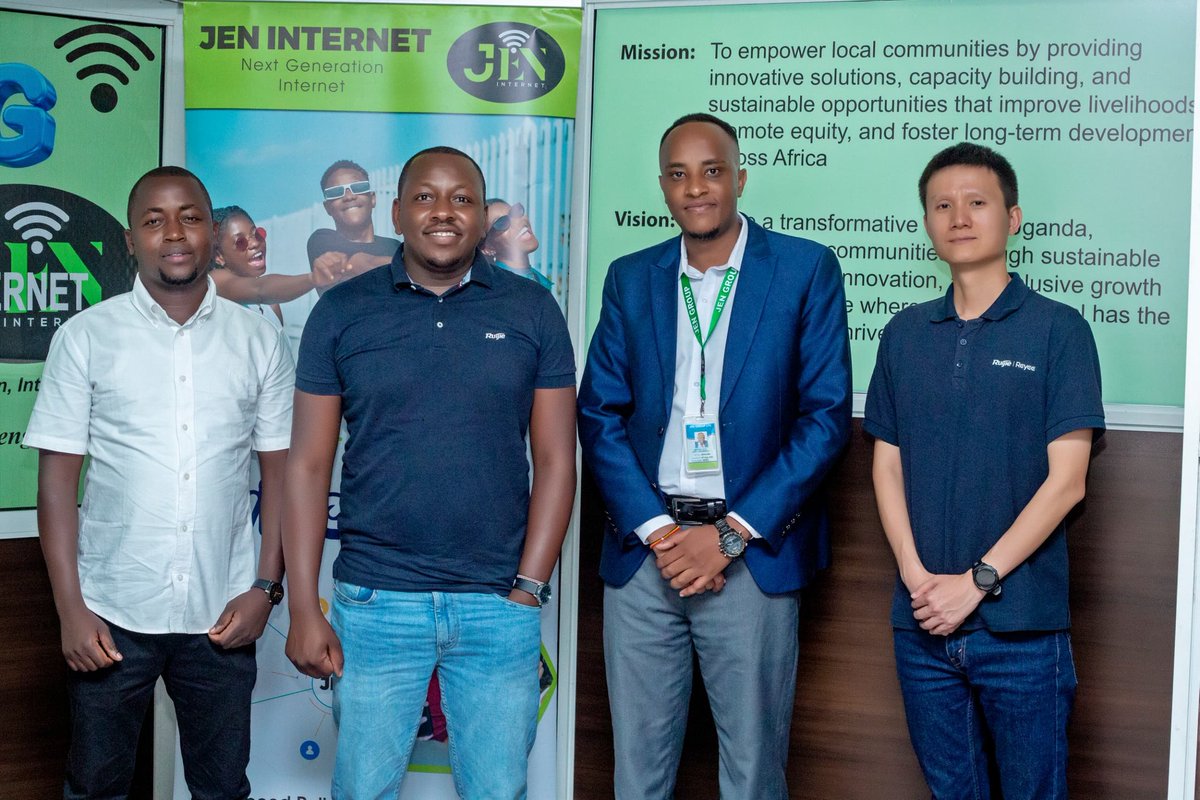 alexanderninsim's tweet image. As the world enters the  digital era, iam proud to be at the frontline ensuring that Jen Group delivers fast &amp;amp; reliable internet to every Ugandan. Our country won't be left behind #digitaleconomy #digitalrevolution