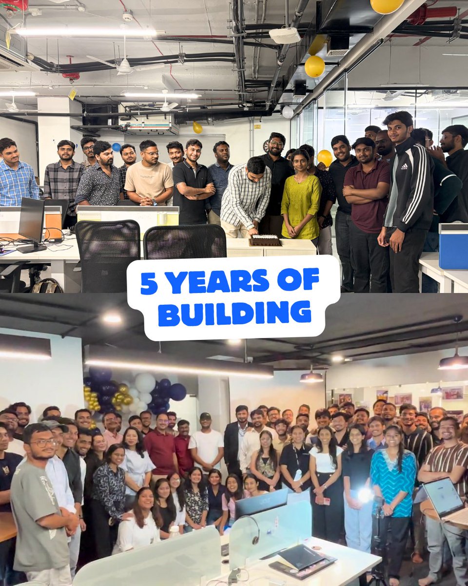 techdomesolves's tweet image. This is how Techdome&apos;s 5 year  celebration looked like!💙

From our very first project to building automations that power businesses today, this milestone belongs to every teammate, client, and supporter who believed in us.

Here’s to the next 5 years of innovation!🚀

#Techdome…