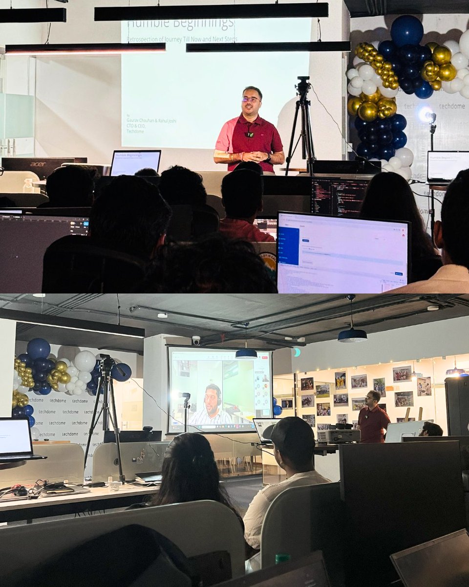 techdomesolves's tweet image. This is how Techdome&apos;s 5 year  celebration looked like!💙

From our very first project to building automations that power businesses today, this milestone belongs to every teammate, client, and supporter who believed in us.

Here’s to the next 5 years of innovation!🚀

#Techdome…