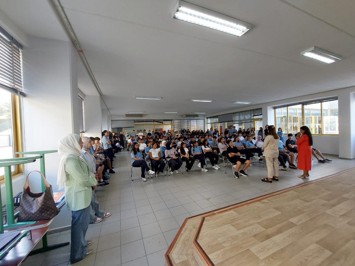 In today’s Grade9  morning assembly,we highlighted how school&amp;personal life go hand in hand -respect,communication,responsibility shape &amp;define not only our school journey but also who we become and meant to be <a href="/Hhhsinfo/">Houssam Hariri HS</a> <a href="/DidiSaleh10/">Diana Saleh</a>