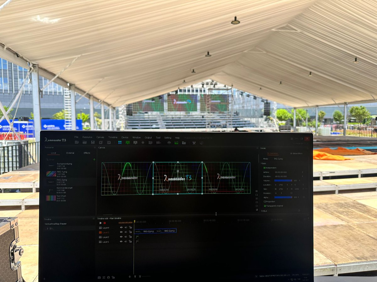kystartech's tweet image. 🎓 2025 Mezuniyet Töreni | Graduation Ceremony
📍 Istanbul, Turkey
Kystar’s Kommander T3 software powered 3 LED screens with one system, delivering smooth playback and stable control for an unforgettable celebration.
#Kystar #LED #controlsystem #Kommander #T3 #MediaServer