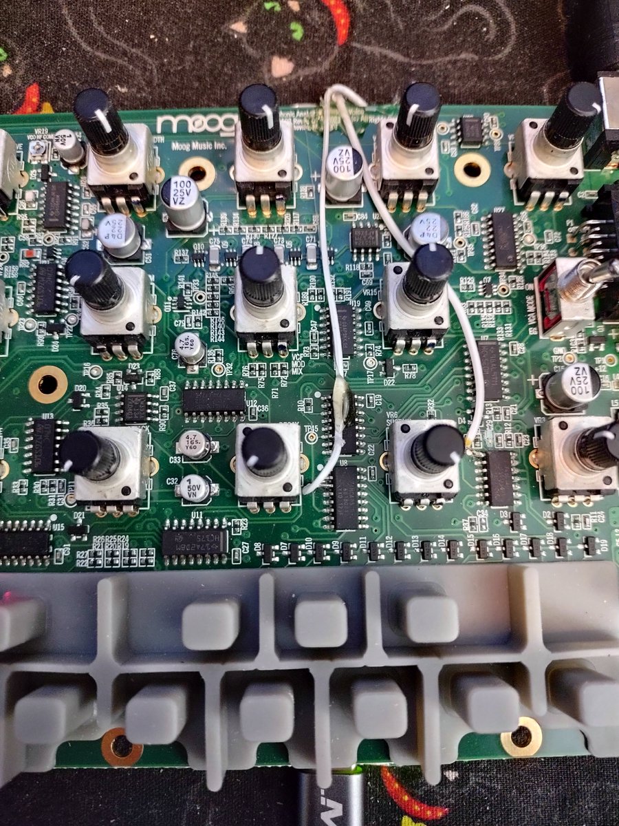 codewizard58's tweet image. Using an @arduino Nano R4 to control the keyboard of a @moogmusicinc Mavis. Next I will add an optical isolator for Midi and buffers for the Nano DAC and PWM outputs.