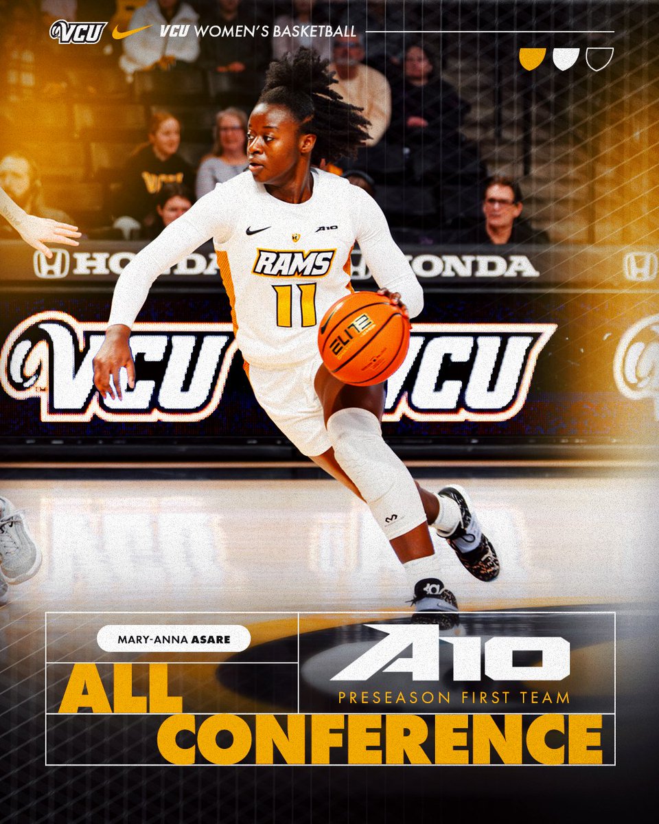 Mary-Anna Asare has been named to the <a href="/atlantic10/">Atlantic 10 Conference</a> Preseason First Team 👏