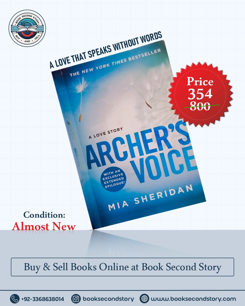 booksecondstory's tweet image. Available Now only on Booksecondstory.. 
Reasonable Price
 Grab it now..

#buybook #readersclub #bookscommunity