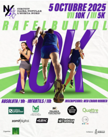 GVAIstec's tweet image. La @Generalitat, a través de @GVAIstec, reforçarà la #xarxaCOMDES de comunicacions mòbils digitals de seguretat durant la VII cursa 10K i III 5K de #Rafelbunyol, el 5 d’octubre, amb més mitjans de #protecciócivil.

@Rafelbunyol_Ajt @PL_Rafelbunyol #emergències🛡️📡