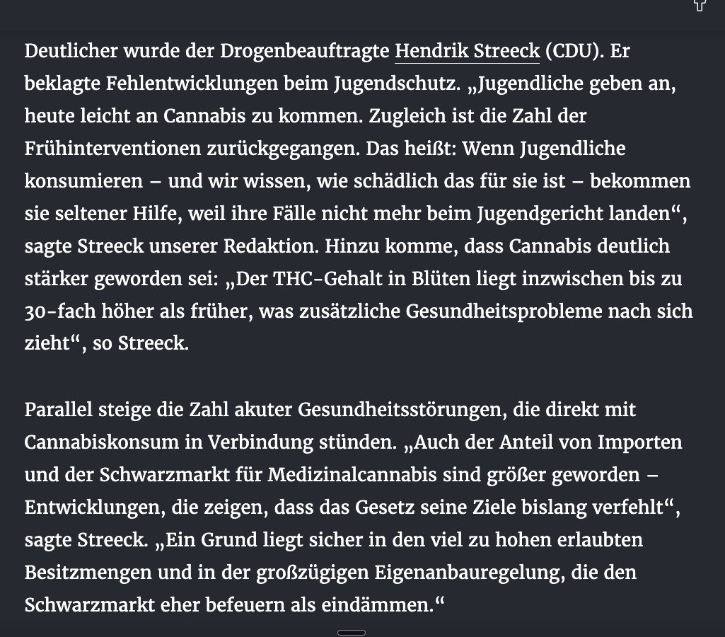 Wer kennt ihn nicht, den alten Leitspruch der Pädagogik - "Hilfe durch Strafe"?
Die Union hat geistig die 1950er nie verlassen.
Wie kann man als Gesundheitspolitiker einen derartig menschenfeindlichen Take raus hauen?
Damit outet sich Streeck als nur ein weiterer Prohibi!