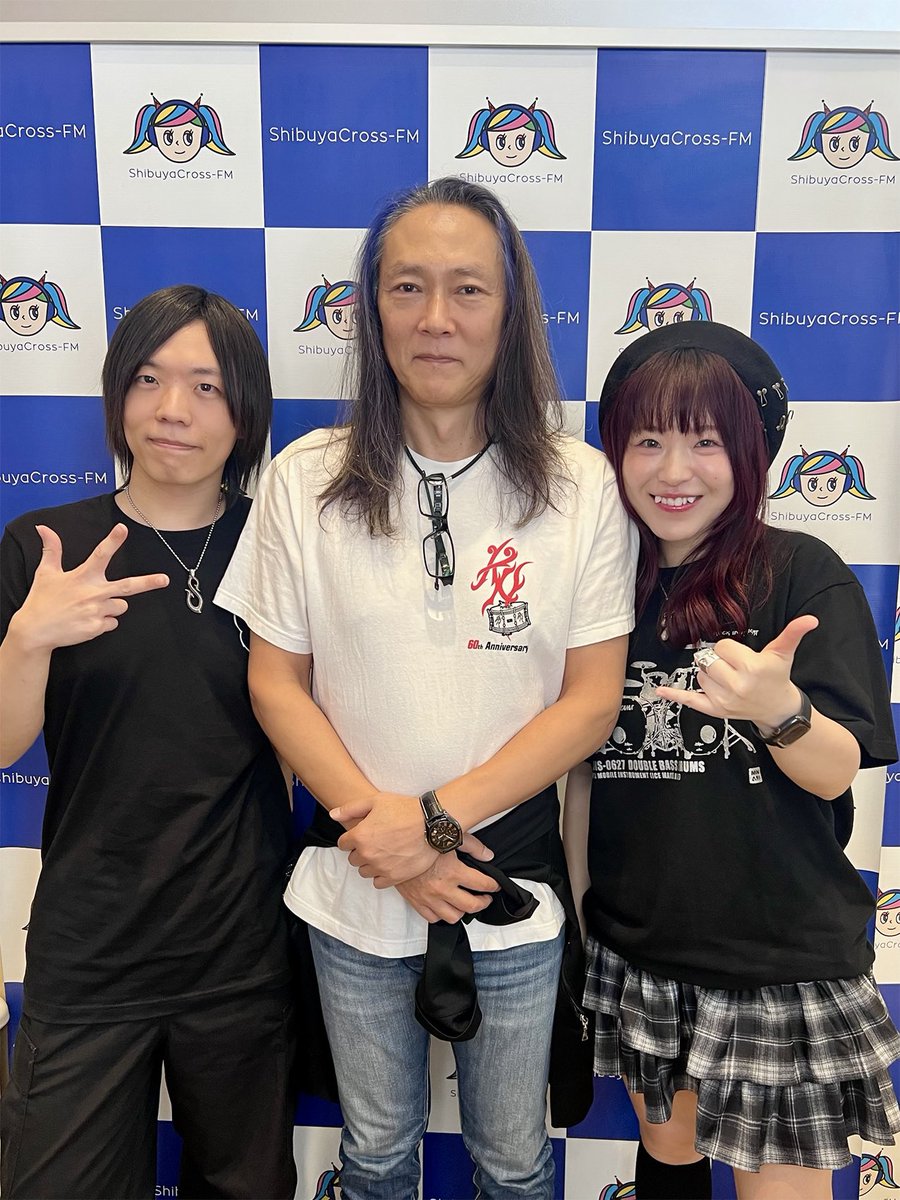 raylisongs's tweet image. #渋谷クロスFM「玲里のSugar Baby Radio」
ドラマーの長谷川浩二さんと實成峻さん @shun_drums0627 をお迎えしました⚡️勿論、大変盛り上がりました🤣素晴らしい関係性だなー。皆様有難うございました！
来月のトークテーマは「あなたが選ぶ！最強・ご飯のお共決定戦」😋メッセージお待ちしています！