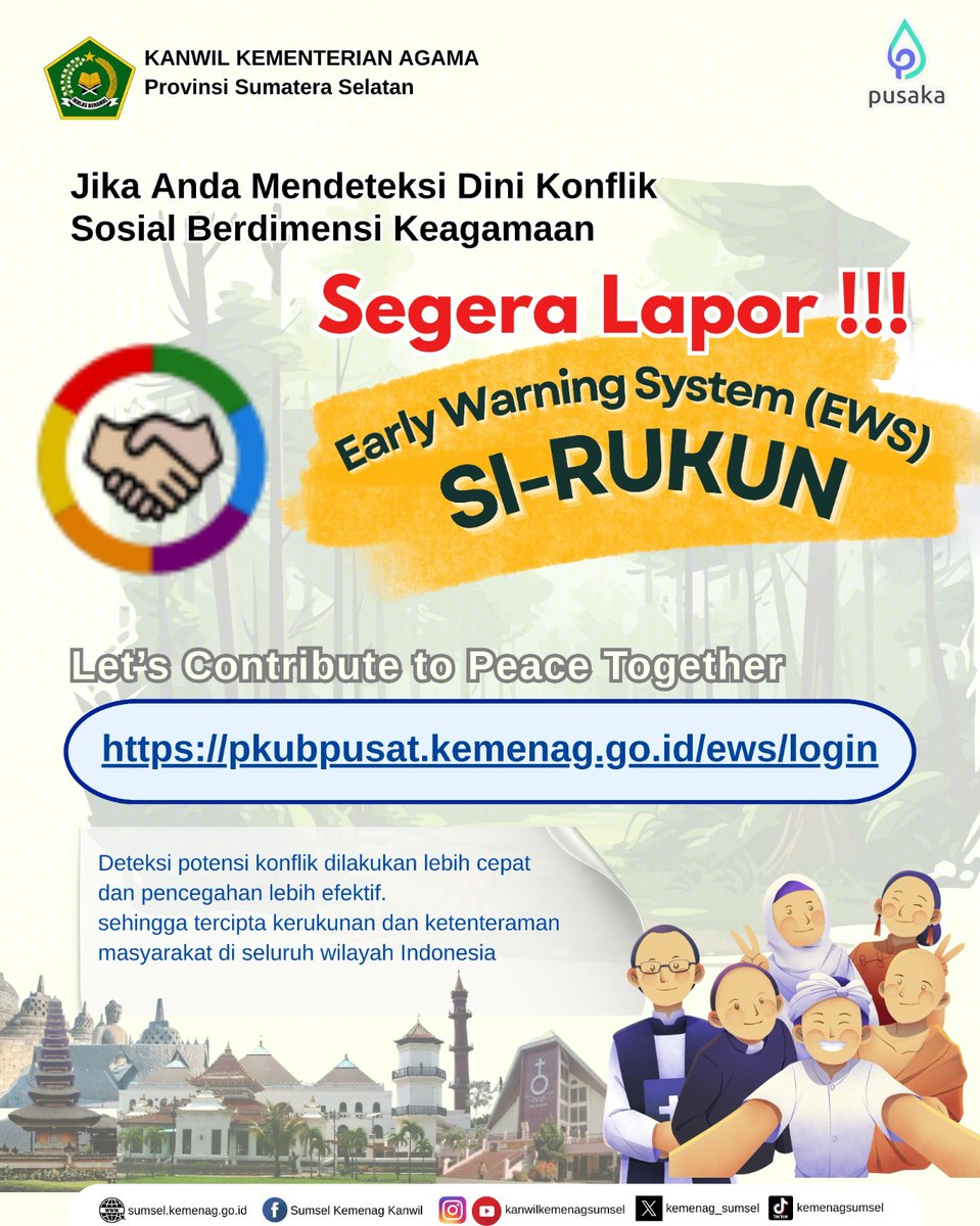 kemenag_sumsel's tweet image. #rukun #kemenag #kemenagsumsel #kanwilkemenagsumsel #moderasiberagama #astaprotas #fkub #penyuluh