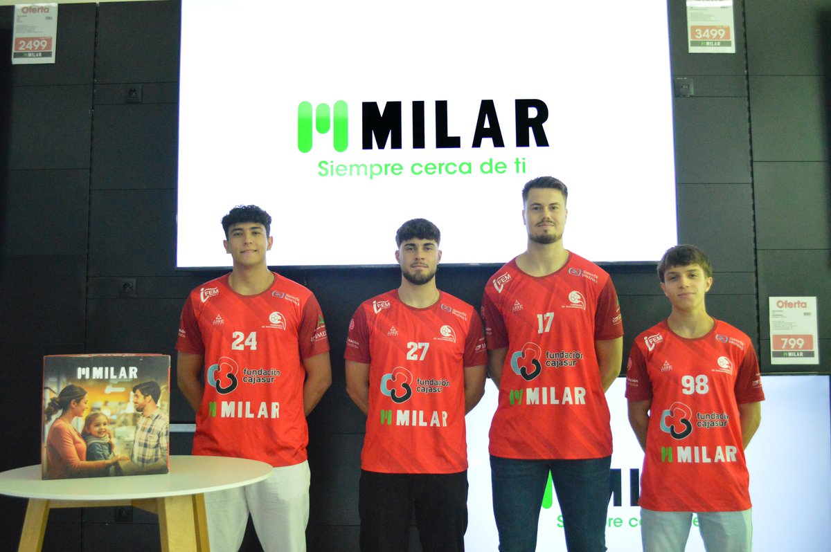 Hoy es un gran día porque tenemos el placer de anunciar 🆕 patrocinador. Milar ha decidido apoyar nuestro proyecto deportivo y social de manera firme. Una alianza 🫱🏼‍🫲🏻 que va a ser muy productiva, importante y duradera. ¡GRACIAS! 😉
👉🏻 cordobabm.com/el-cordoba-de-…
#OrgulloGranate