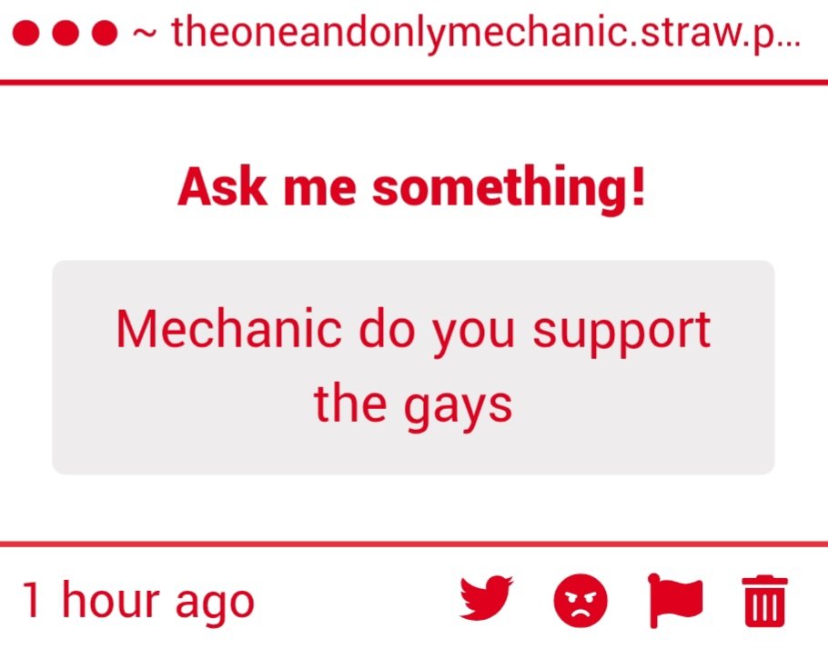 OfficalMechanic's tweet image. //idk how the mechanic would respond to this 😭😭 he is fully aware of the community but idk how his response would be like

//I OBVIOUSLY DO!