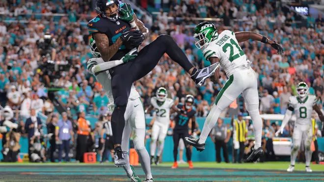 Miami Dolphins Boot Designs from Monday Night Football vs Jets