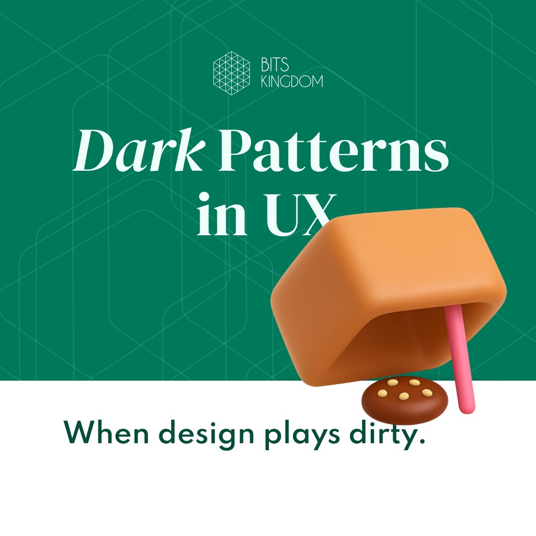 BitsKingdom's tweet image. Ever signed up for a service in one click, but when it’s time to cancel, it feels like an escape room puzzle? That’s no accident—it’s a #darkpattern.
👉 Full article: bitskingdom.com/blog/what-are-…
#UXUI #darkpatterns #design #minimalism #ui #UIdesign #userexperience #userinterfac...