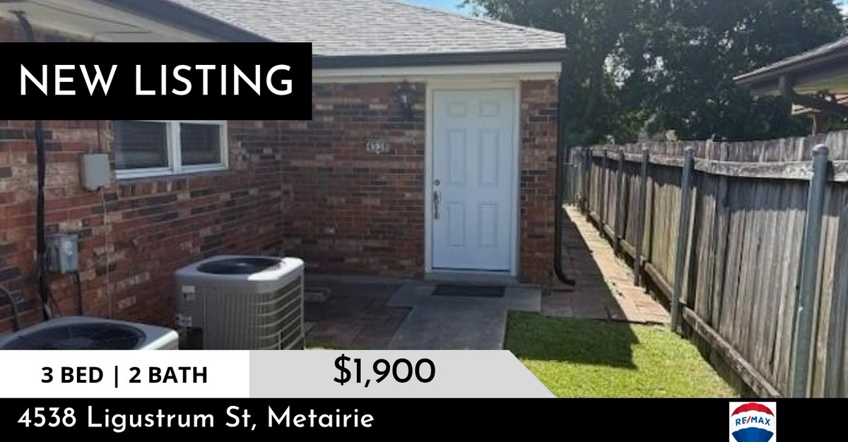 Donna4Home's tweet photo. 📍 New Listing 📍 Take a look at this fantastic new property that just hit the market located at 4538 Ligustrum St in Metairie. Reach out here or at (504) 838-7649 for more information https://t.co/IVhnQih82j https://t.co/Mo6CHCiw77