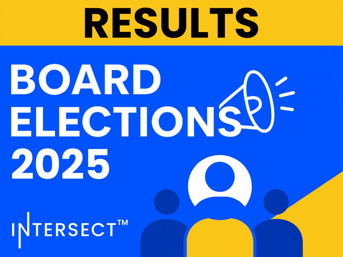 IntersectMBO's tweet image. Intersect Board Election 2025 - Results are in! 👏

Intersect members have elected 4 representatives to the Board in a landmark 2025 election. Congratulations to:

 @AdamRusch
 @OfficialKavinda
 @M3RSEE
 @RareRandCorp

This historic vote strengthens Intersect&apos;s journey toward…