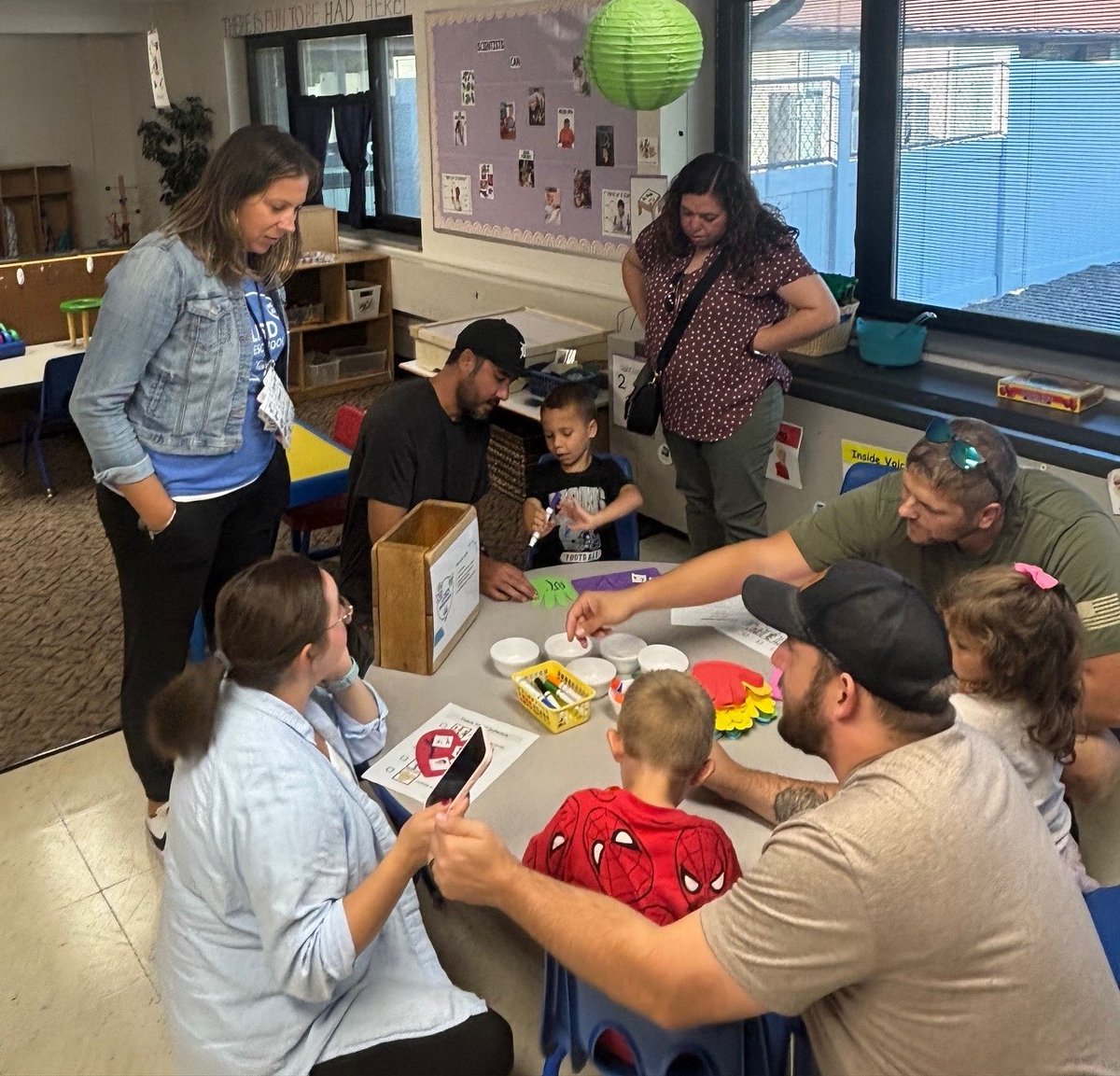Preschool Family Night at Trenton Hills was full of smiles, laughter, and learning together. Families enjoyed activities side-by-side, and Barry the bear was the star of the night!