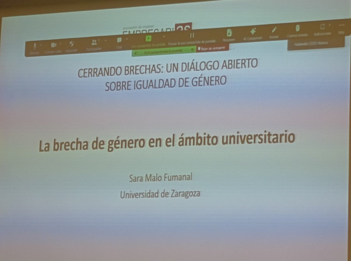 Sara Malo Fumanal, Directora del Secretariado del Campus de Huesca, nos habla de la brecha de género en el ámbito universitario. En concreto, nos acerca datos de la <a href="/unizar/">Universidad Zaragoza</a>: "Tanto en la elección de los estudios como en la promoción de la carrera universitaria hay brecha"