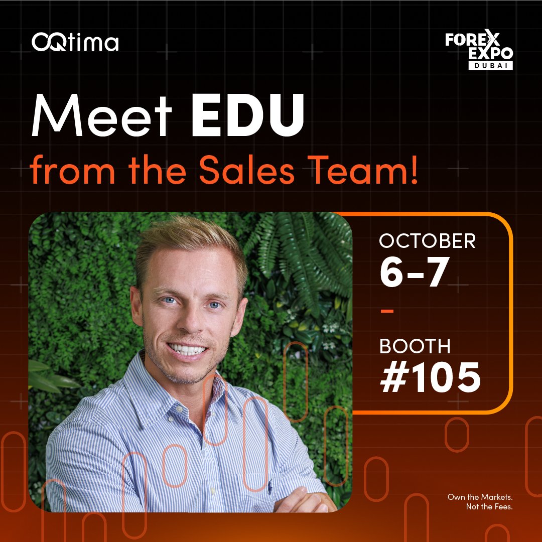 Meet Edu from the Sales Team!

Professional, friendly, and easy to talk to. Edu knows our tools inside out and keeps explanations simple. If you’re at the Expo, say hi! He’s happy to walk you through features and answer questions in plain language.

Meet me at booth 105 at Forex