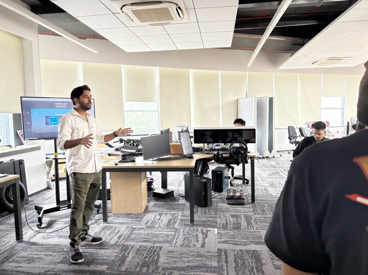 Last Friday, I was invited to INITIA Designs, Uno Minda Limited’s mobility design studio, to talk about my UI and motion design process across automotive and film projects and to dive deep into the future of HMI with <a href="/rive_app/">Rive</a> .

Thank you Abhilash Sudhindran and the entire