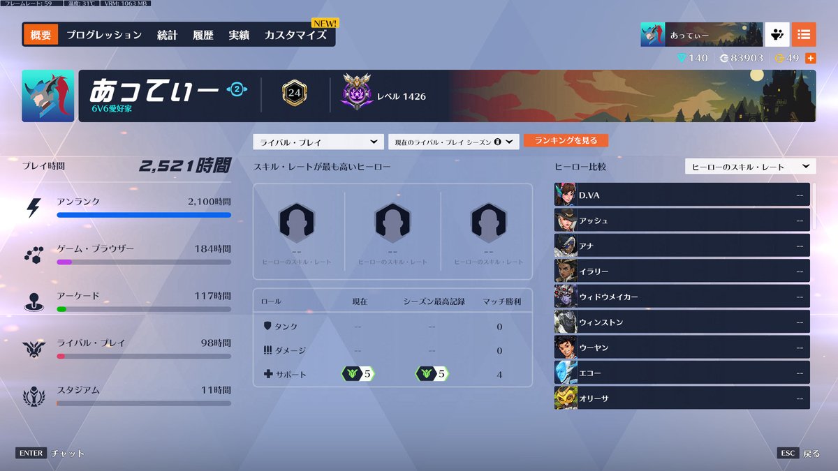 OW_PC_atthi's tweet image. マスにっこり🐱