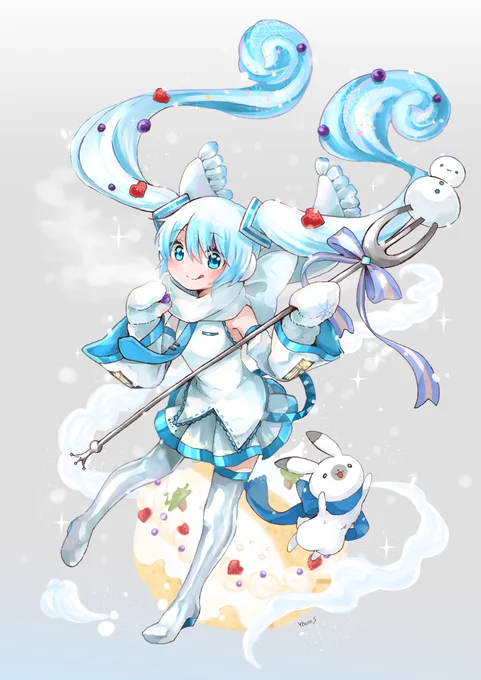 ホイップスノーミク #グッスマイラコン12雪ミク