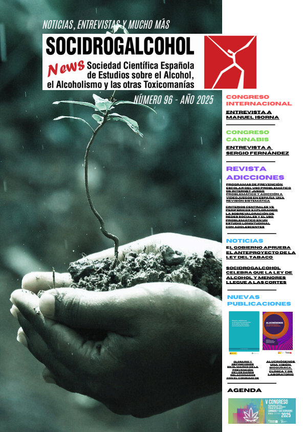¡EXTRA EXTRA! ¡Acabamos de publicar la News 96! No os la perdáis: socidrogalcohol.org/proyecto/news-…