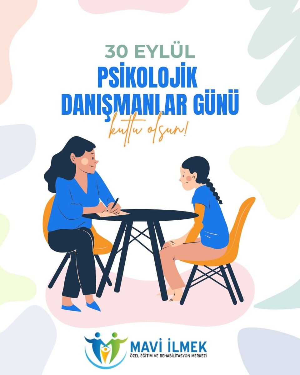 30 Eylül Ulusal Psikolojik Danışmanlar Günü Kutlu Olsun

#psikoloji #psikolojikdanışmanlık #PsikolojikDanışman #ÖzelEğitim #ÖzelÇocuklar <a href="/turkpdrdernegi/">Türk PDR Der- Psikolojik Danışma ve Rehberlik</a>  #özelöğretmenler #özelaileler