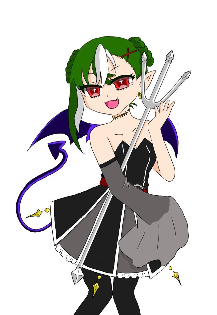 天使と並べて

＃絵師さんと繋がりたい
＃創作
＃天使
＃悪魔