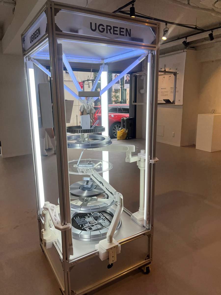 tokutokuayu's tweet image. @ugreenjapan 
イベントに行って商品みると欲しくなります！かっこいい❤️
#UGREEN #UGREENMagFlow