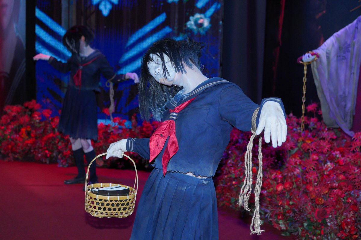 ORION53329213's tweet photo. TGSに最恐の妖花…咲く!

#サイレントヒルｆ 
#アヤカカシ
#TGS2025 https://t.co/RP7oefcfFm