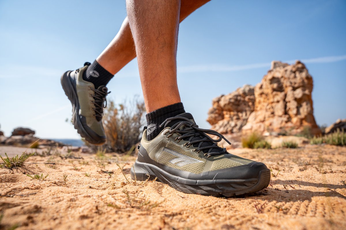 Everyday style meets outdoor strength. Lightweight comfort and trail-ready durability in one versatile shoe.

#hitecsa