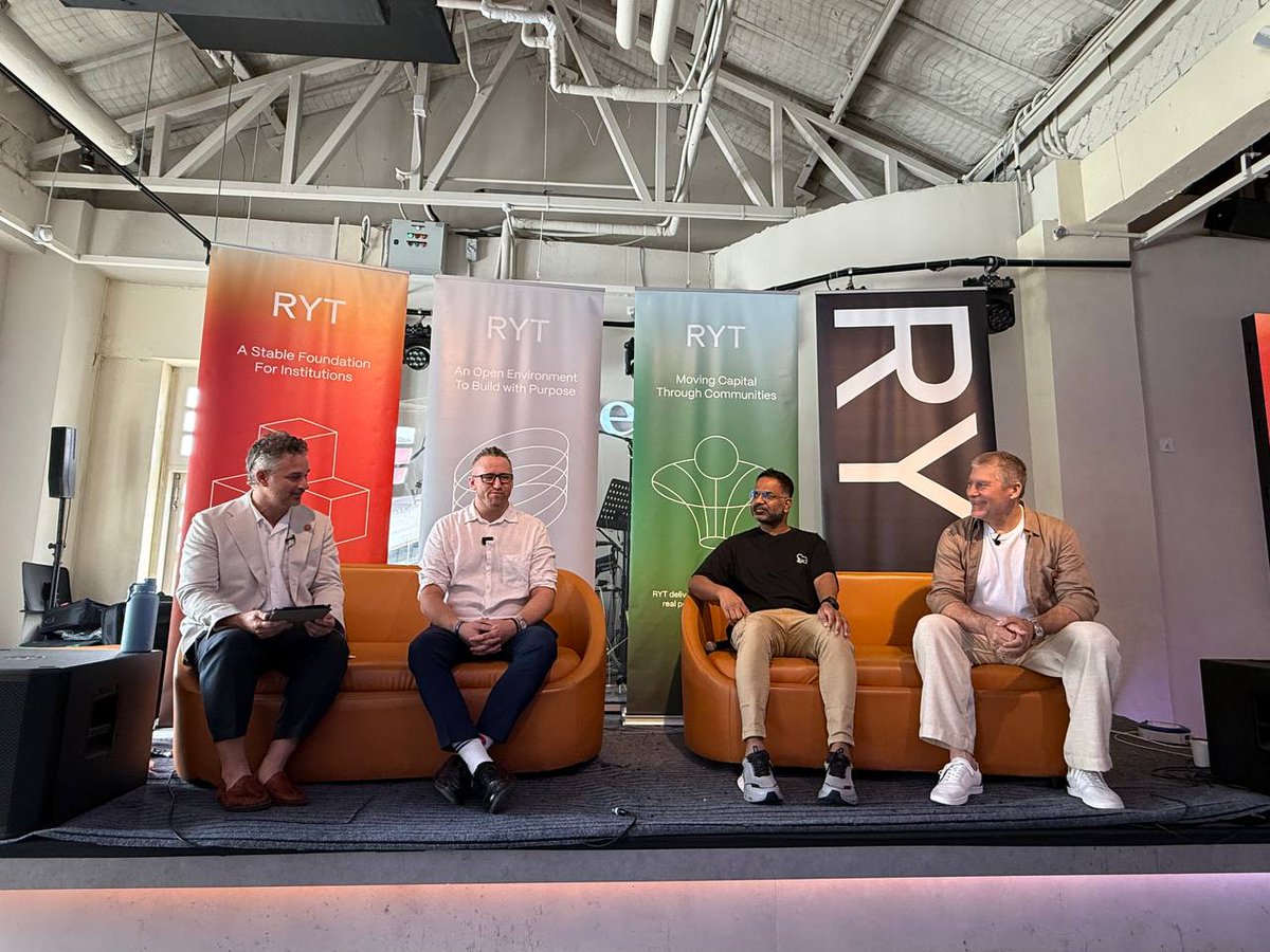 Institutions won’t go onchain until the rails are simple, compliant, and scalable.

This afternoon, <a href="/anuragarjun/">Anurag Arjun</a> joined the Blockchain for Nations and Institutions panel by <a href="/RYTchain/">RYTchain</a>.

He was on stage with <a href="/Jeff_Mahony/">Jeff Mahony</a> (Co-Founder, <a href="/RYTchain/">RYTchain</a>) and @0xSkri…