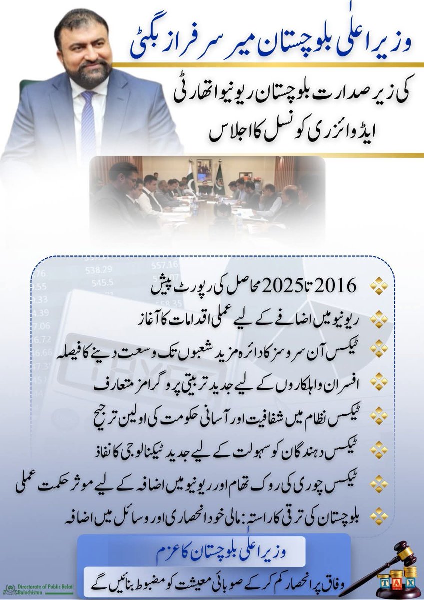 Balochistan Revenue Authority (BRA) (@bra_quetta) on Twitter photo 