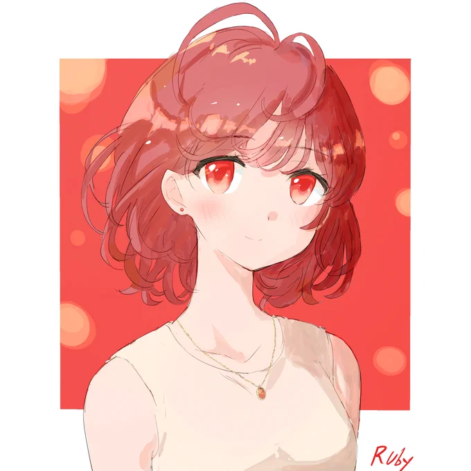 明日ぐらいから連作を描こうと思います お題は誕生石でこんな感じで 頑張るのでよかったらみてやってください