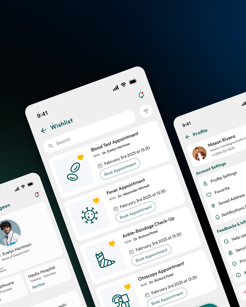 amilek_solution's tweet photo. ✨Curelytics - Smart Healthcare, Simplified ✨

✅Seamless &amp; intuitive healthcare e-commerce built with human centered design. From patient friendly UI to robust solutions, we make healthcare more accessible💊

#HealthcareApp #UXDesign #HealthTech #FrontendDevelopment https://t.co/W2qJiTBnpM