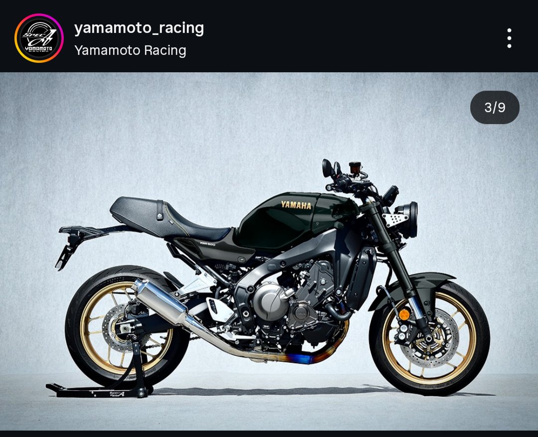 suzuki_bike_acc's tweet photo. なやむ…!ヤマモトレーシング確定だわ…!!カッコ良すぎる!!!
#yamaha #XSR900 #yamamotoracing
@yamamotoracing https://t.co/eZyLO19hcJ
