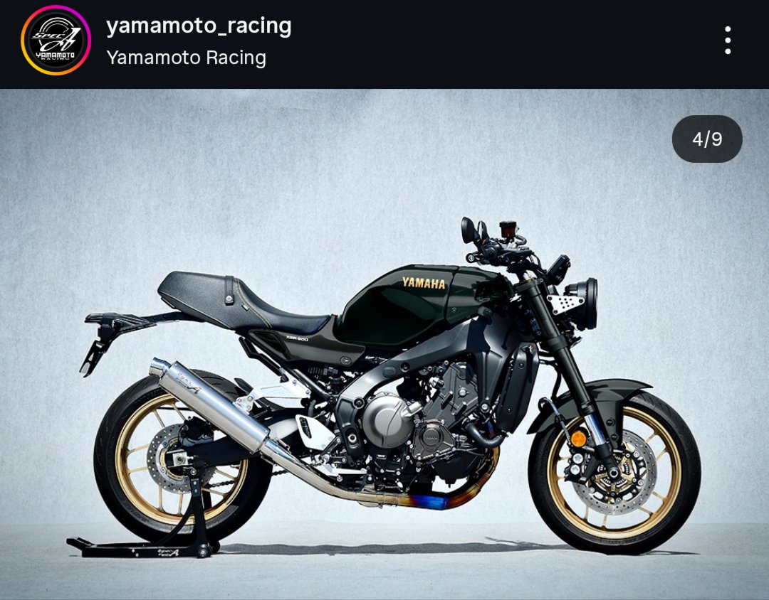 suzuki_bike_acc's tweet photo. なやむ…!ヤマモトレーシング確定だわ…!!カッコ良すぎる!!!
#yamaha #XSR900 #yamamotoracing
@yamamotoracing https://t.co/eZyLO19hcJ