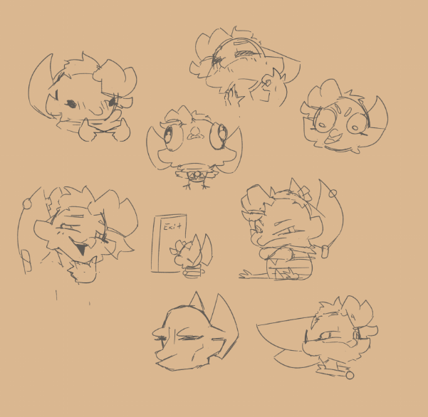 A bit busy with comms
Have random birb doodles