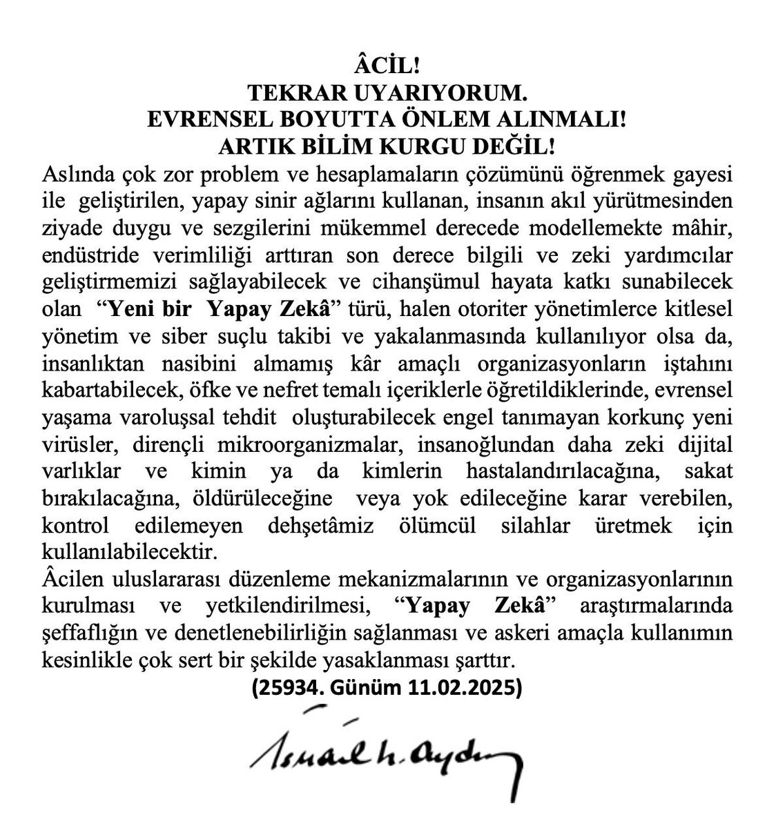 bircis's tweet photo. ÇOK ÂCİL!
TEKRAR UYARIYORUM! https://t.co/Pm7Vpofwtw