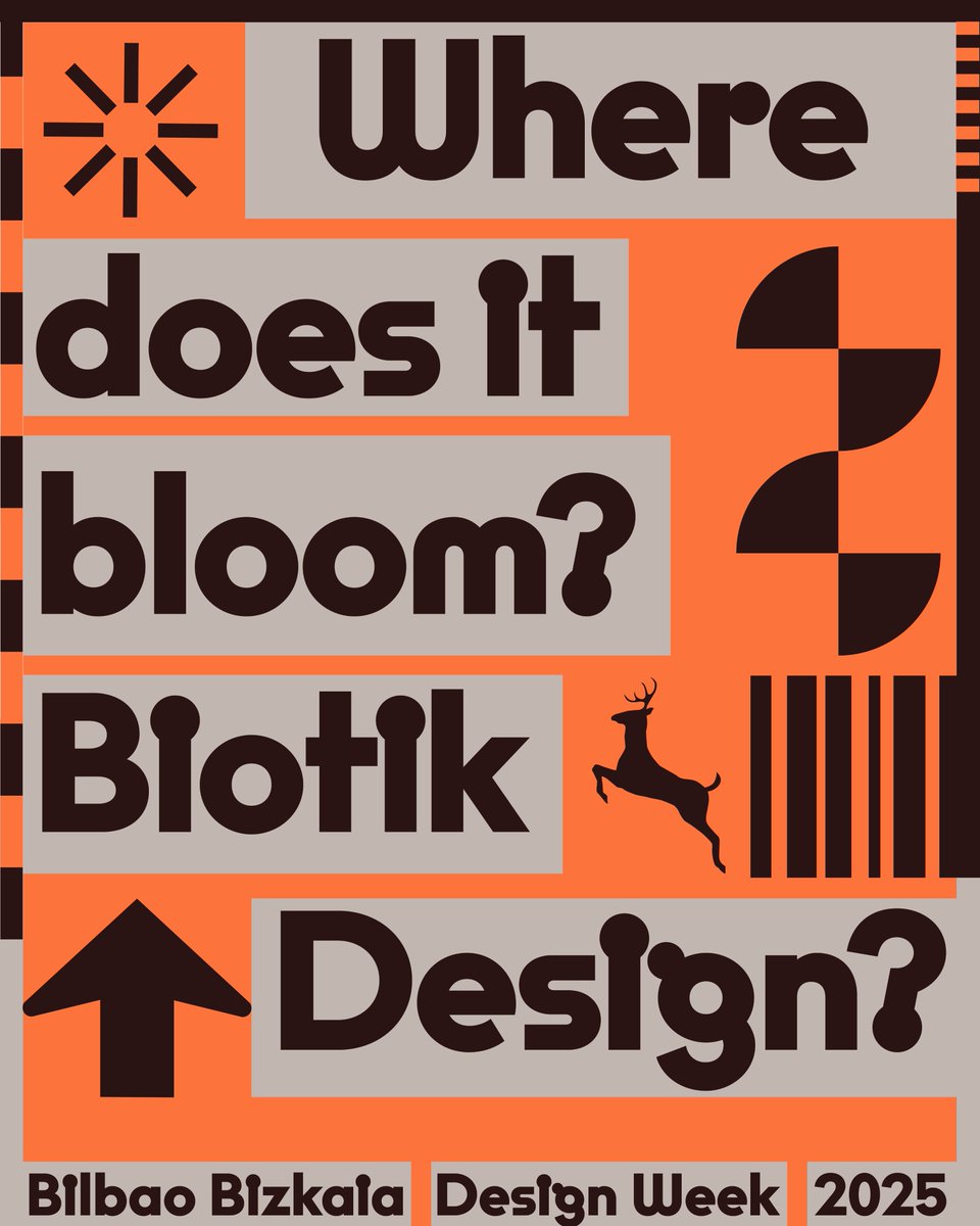 Bilbao Bizkaia Design Week 2025
From Emergency to Regeneration

It flourishes in spaces where regenerative design not only exists, but transforms.

Save the Date - 20-28 NOV
#BBDW25