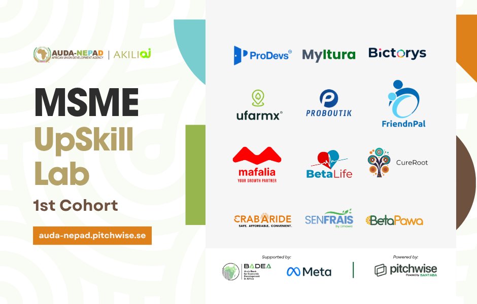 AUDA-NEPAD Entrepreneurial Ecosystem Support tweet media