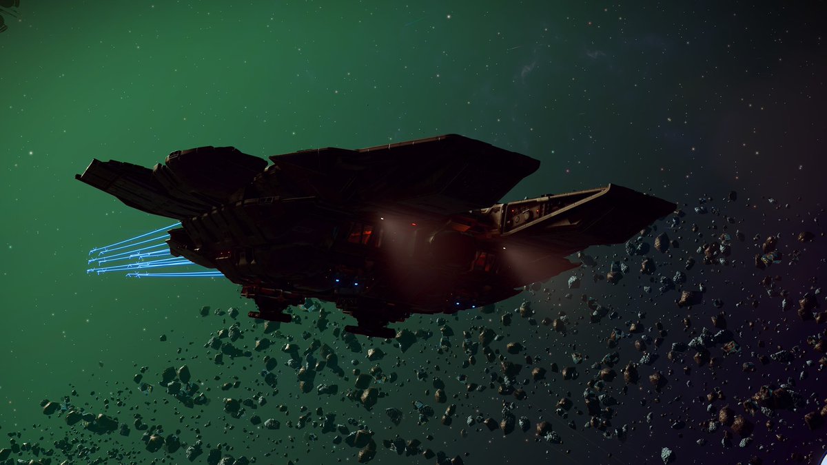 _Deus_Phoenix_'s tweet photo. Loving the No Mans Sky Corvette patch.
Managed to build the Krait mkII from Elite Dangerous.
#NoMansSky #EliteDangerous #Elite https://t.co/vEcuz36mHA