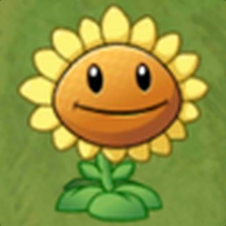incrível que parece uma personagem normal, mas é o girassol do pvz
