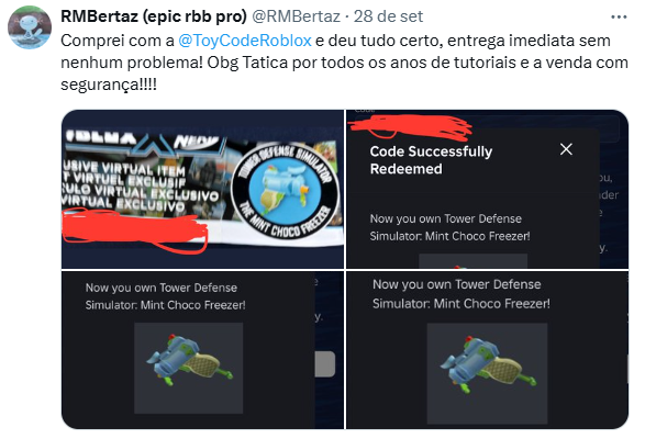 ToyCodeRoblox's tweet photo. Prova 48
https://t.co/vuk434FRFE https://t.co/4UwgILGiOX