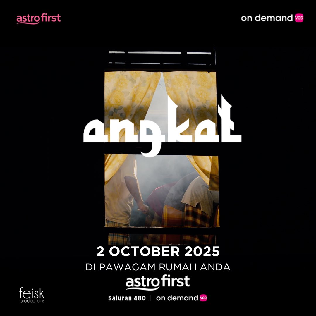 Filem ANGKAT akan datang ke pawagam rumah anda! #filemAngkat