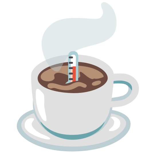【温度計コーヒー】

男は街が一望できる見晴らしの良いカフェに入店した。
メニューは至って平凡、町民が休憩がてら立ち寄る街に根ざした喫茶といった様相だ。
暫しの逡巡の後、『ホットコーヒー』を注文。

テーブルに運ばれてきたコーヒーを一瞥し、男はソレをマスターに突き返した。
 
一体なぜ？
