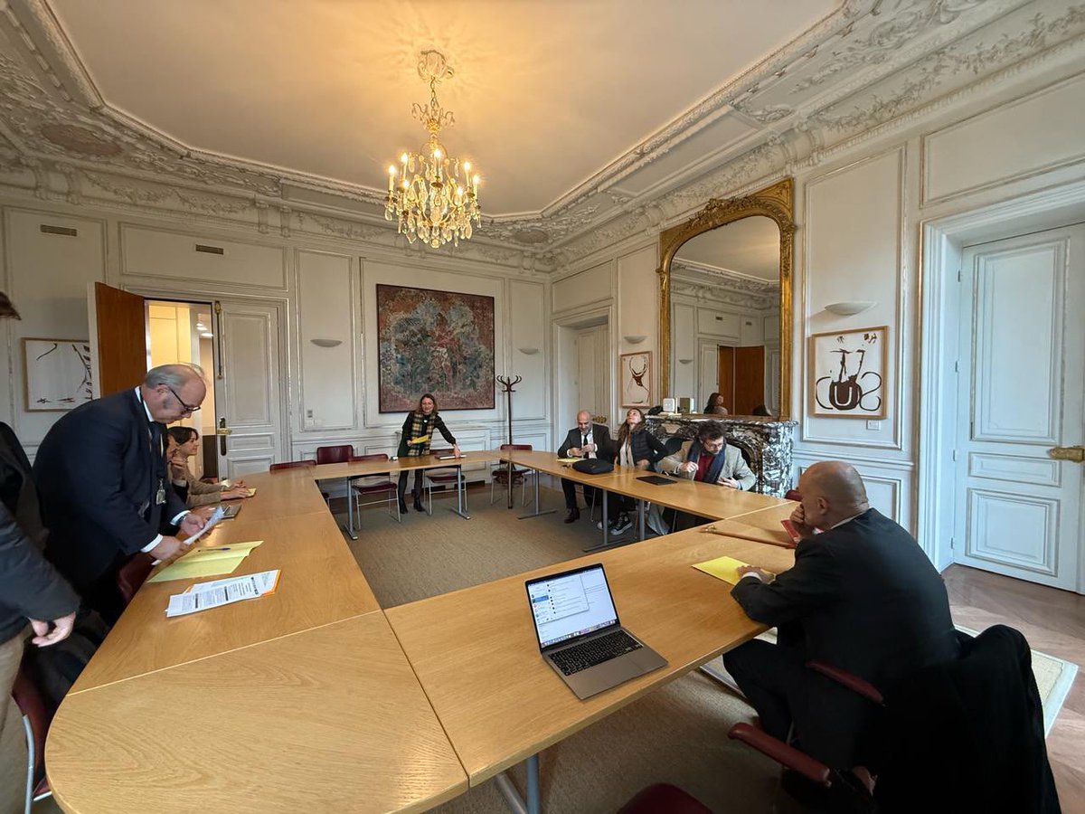 Avec mes collègues de la commission <a href="/AN_AfEtr/">Commission des Affaires étrangères</a>, je présenterai à 16h, le rapport rédigé à l'issue de notre mission sur les contours d'un accord de paix entre la Serbie 🇷🇸 et le Kosovo 🇽🇰. Ma conviction profonde est que l'avenir de l'Europe se joue dans les #balkans.